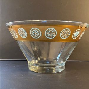 MCM Culver Punch Bowl - 24K Trim